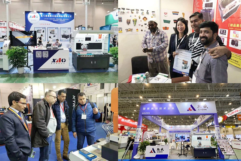 9-Exhibition of Rhinestone setting Machine
