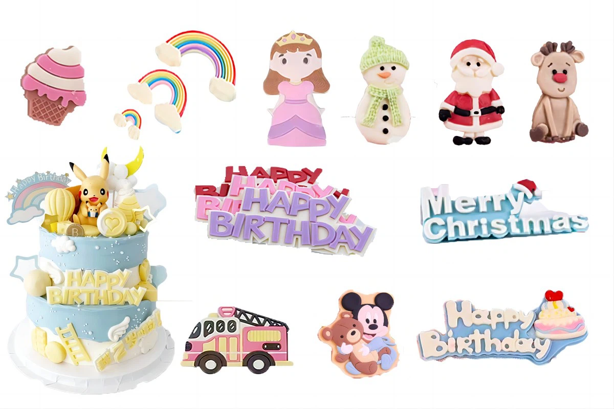 9-Sample of edible chocolate decoration making machine 9-Sample of edible chocolate decoration making machine