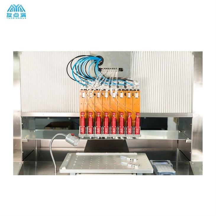 3-Visual 8 colors chocolate dispensing machine(001)